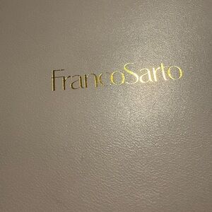Franco Sarto Gold Logo Accent